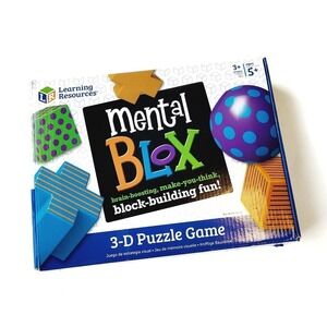 Learning Resources Mental Blox 3D Blocks Puzzle